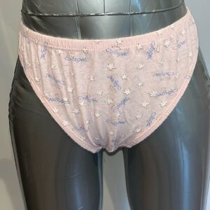 Maidenform thong panties, size 6, gently used 100 % cotton